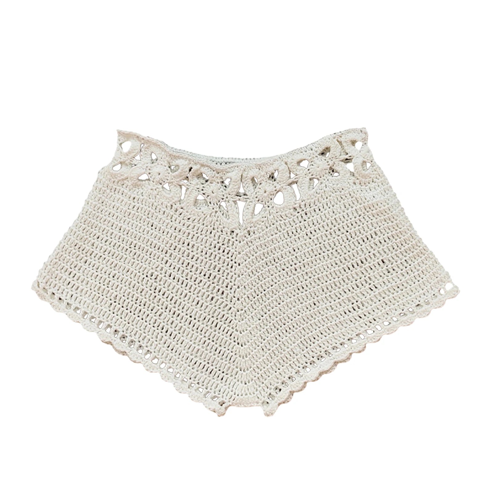 Women s Swim Shorts Crochet Cutout Bathing Suit Bottoms Drawstring Beach Board Shorts Summer Swim Trunks