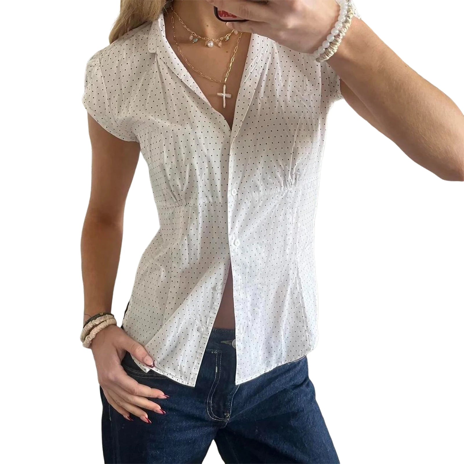 Women Floral Print Blouse V-Neck Sleeveless Tank Top with Ruffle Hem for Chic Summer Style and Beachwear